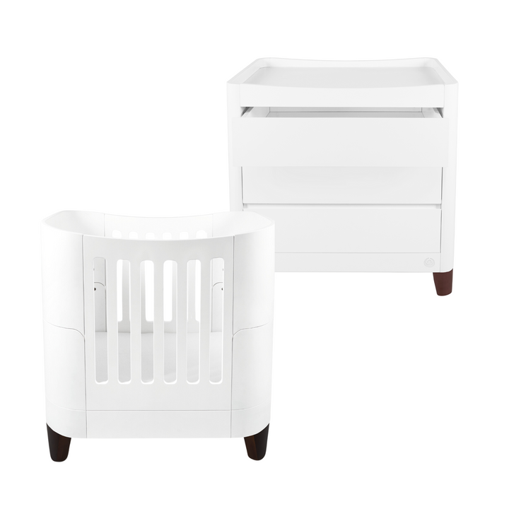 Serena Mini Cot & Dresser - Bundle