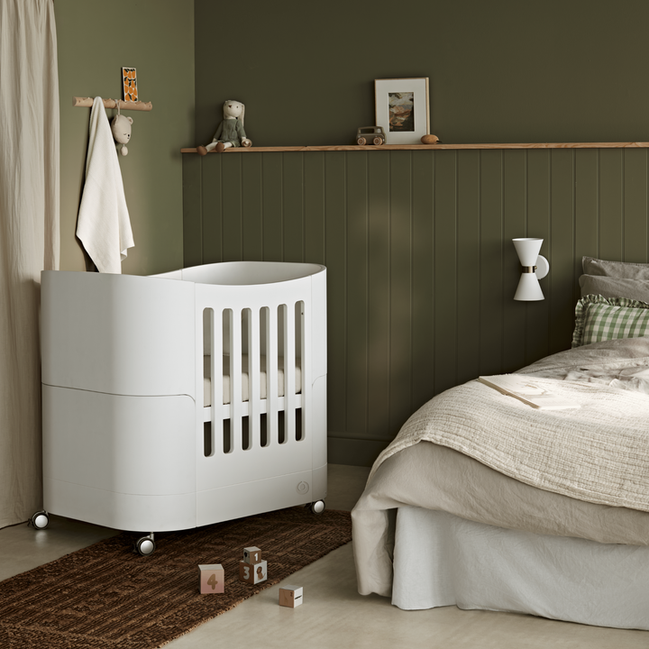 Serena Mini Cot + Bedside Crib