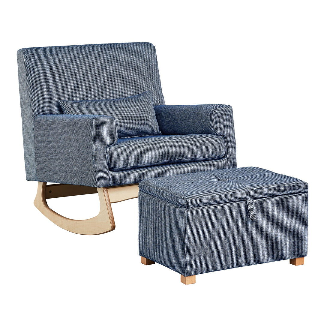 Serena Footstool - Midnight